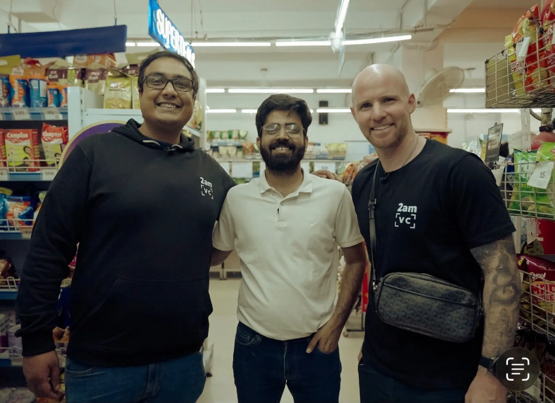 2am VC meeting a founder in the field