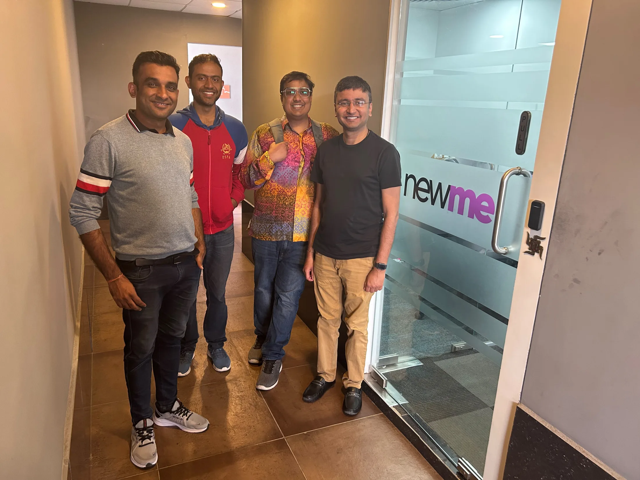 2am VC visiting the NEWME team
